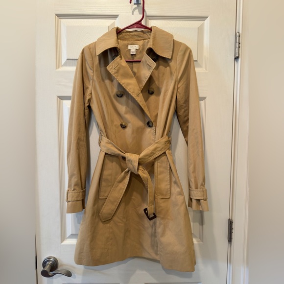J. Crew Jackets & Blazers - J. Crew Camel/Tan Trench Coat, NWOT